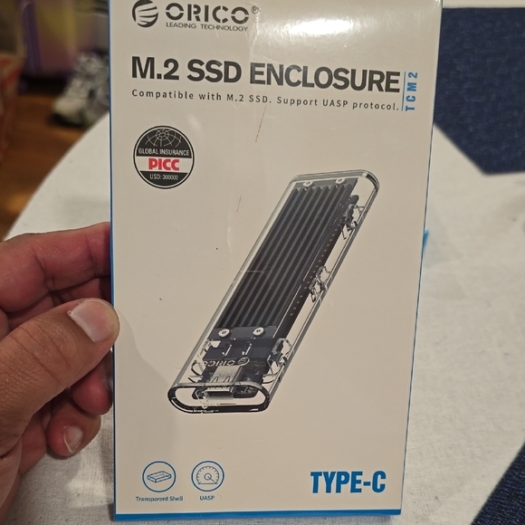 Orico M.2 SSD Enclosure Type-C - Picture 1 of 4